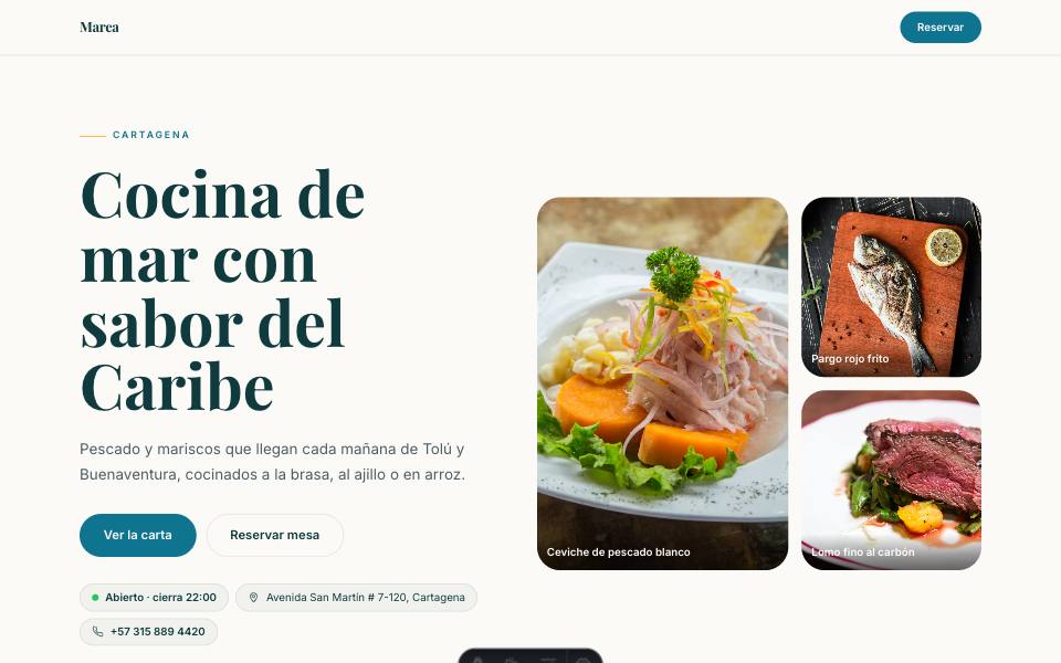 Plantilla Revista en escritorio