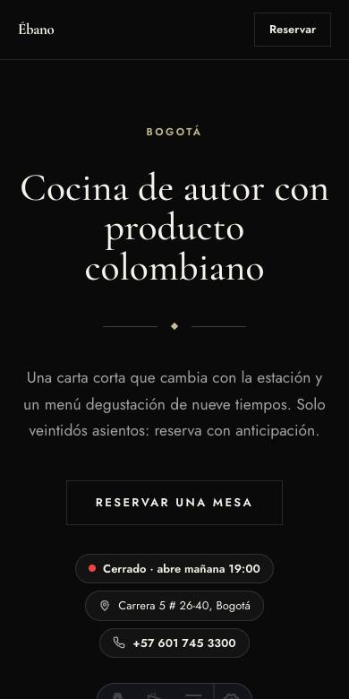Plantilla Luxe en celular